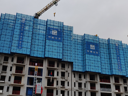 建筑爬架网应该设定固定维护和清理的时间